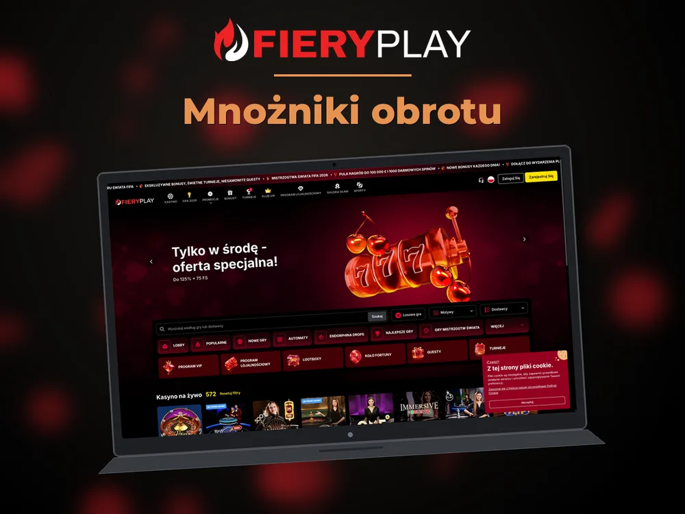 fieryplay - Mnożniki obrotu