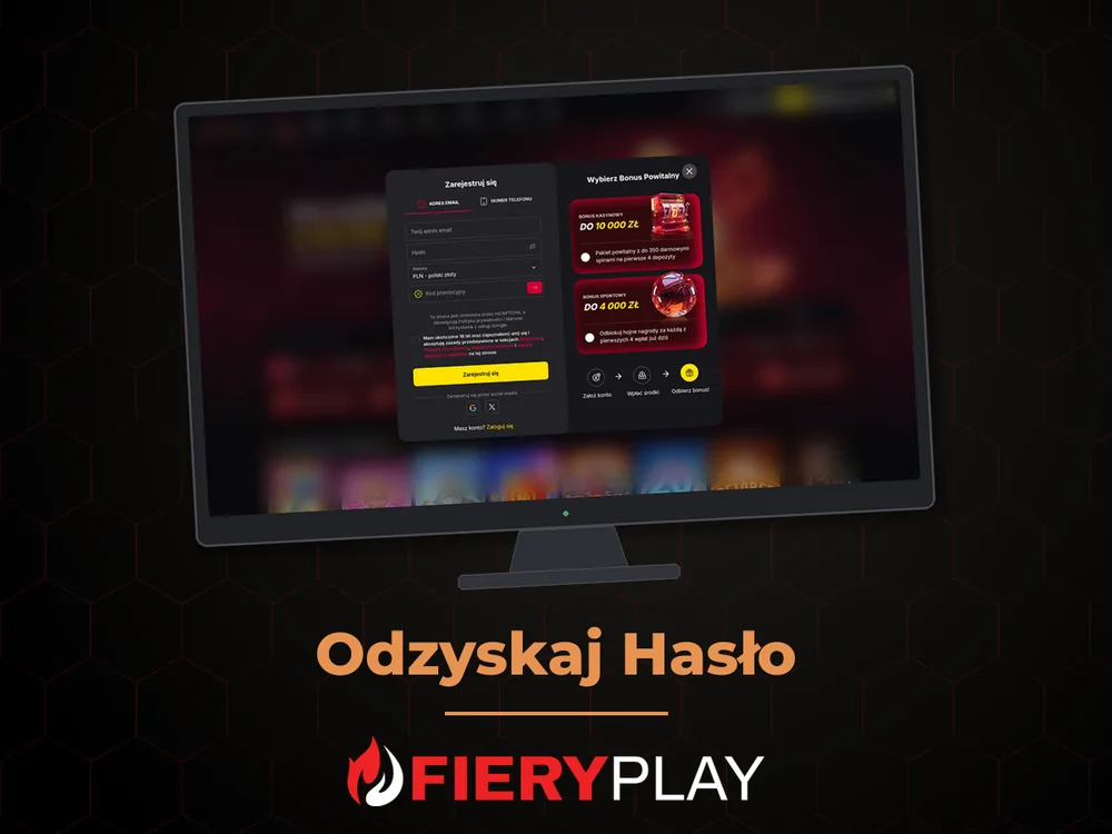 fieryplay - Odzyskaj Hasło