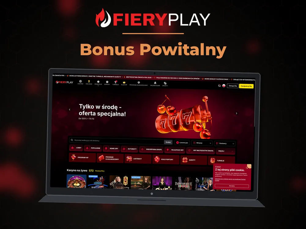fieryplay - Bonus Powitalny