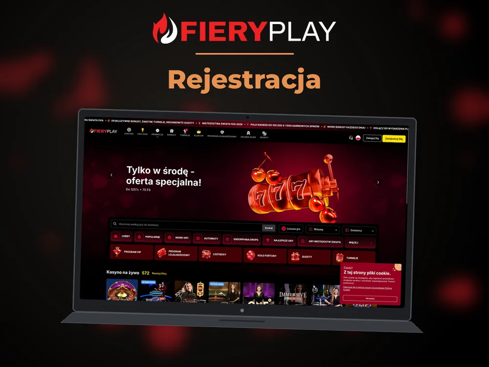 fieryplay - Rejestracja