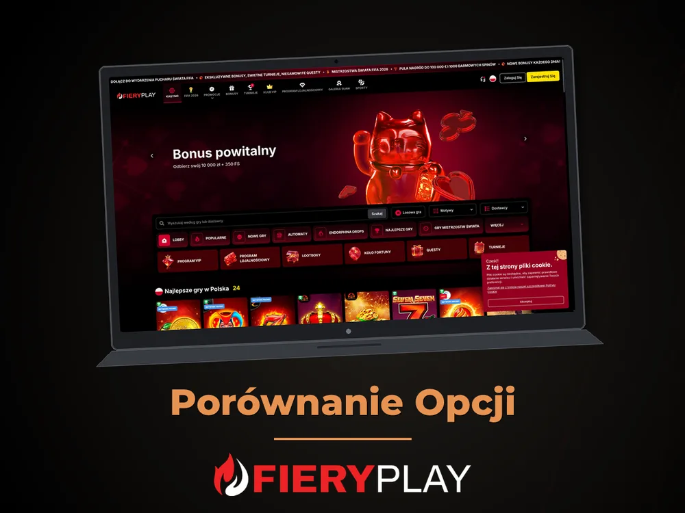 fieryplay - Porównanie Opcji