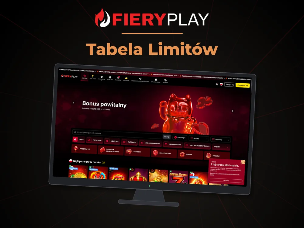 fieryplay - Tabela Limitów