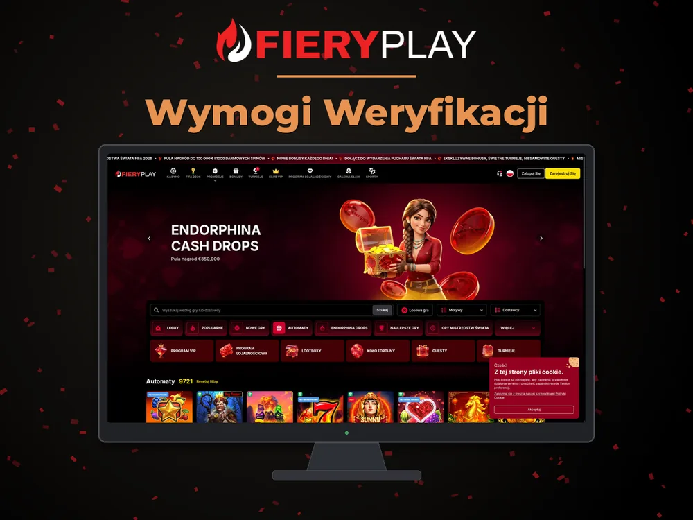 fieryplay - Wymogi Weryfikacji