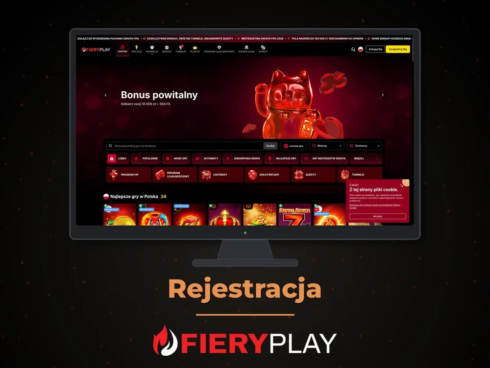 fieryplay - Rejestracja