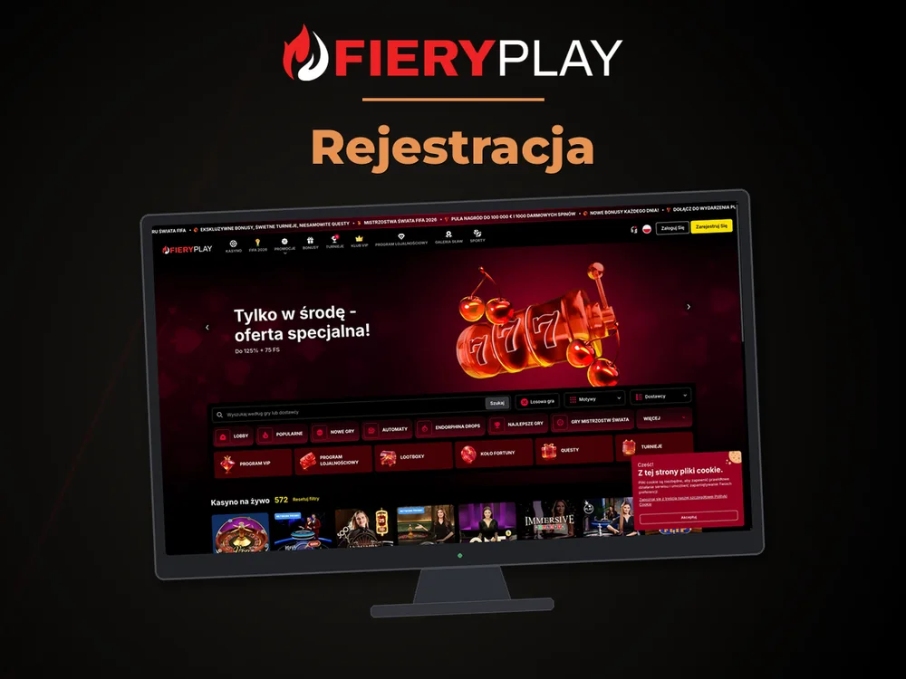 fieryplay - Rejestracja