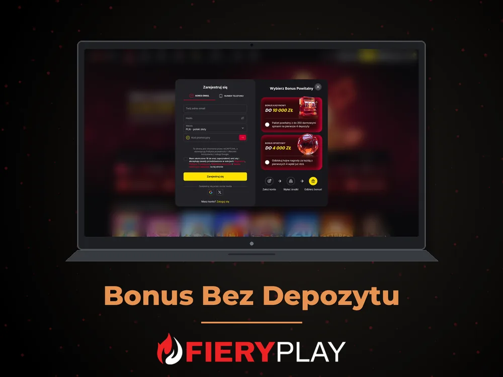 fieryplay - Bonus Bez Depozytu
