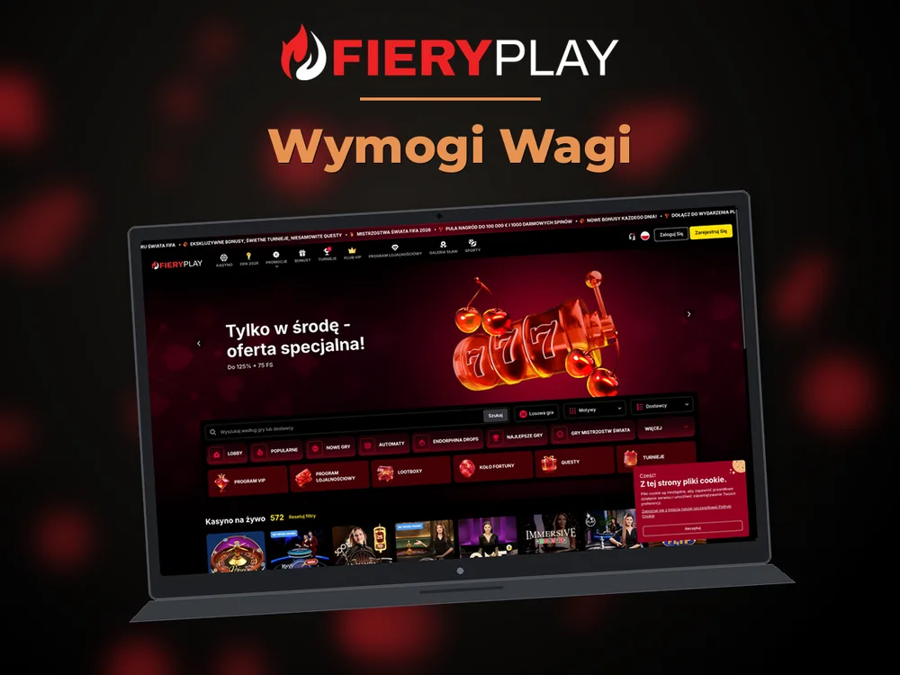 fieryplay - Wymogi Wagi