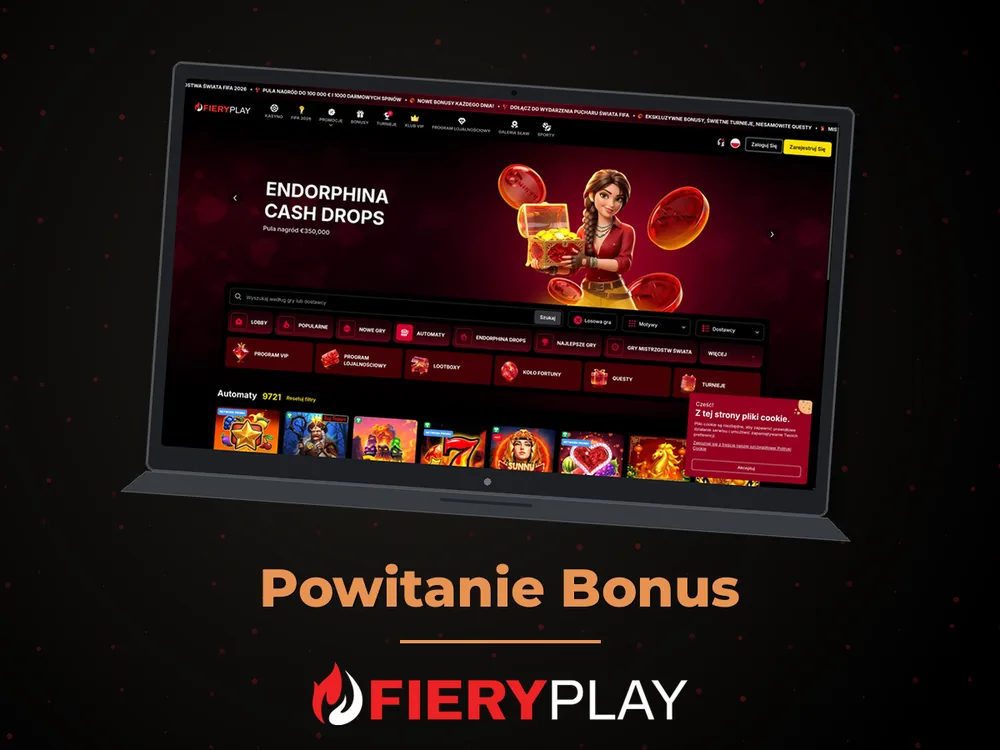 fieryplay - Powitanie Bonus