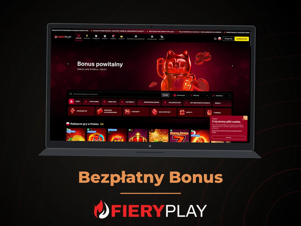 fieryplay - Bezpłatny Bonus