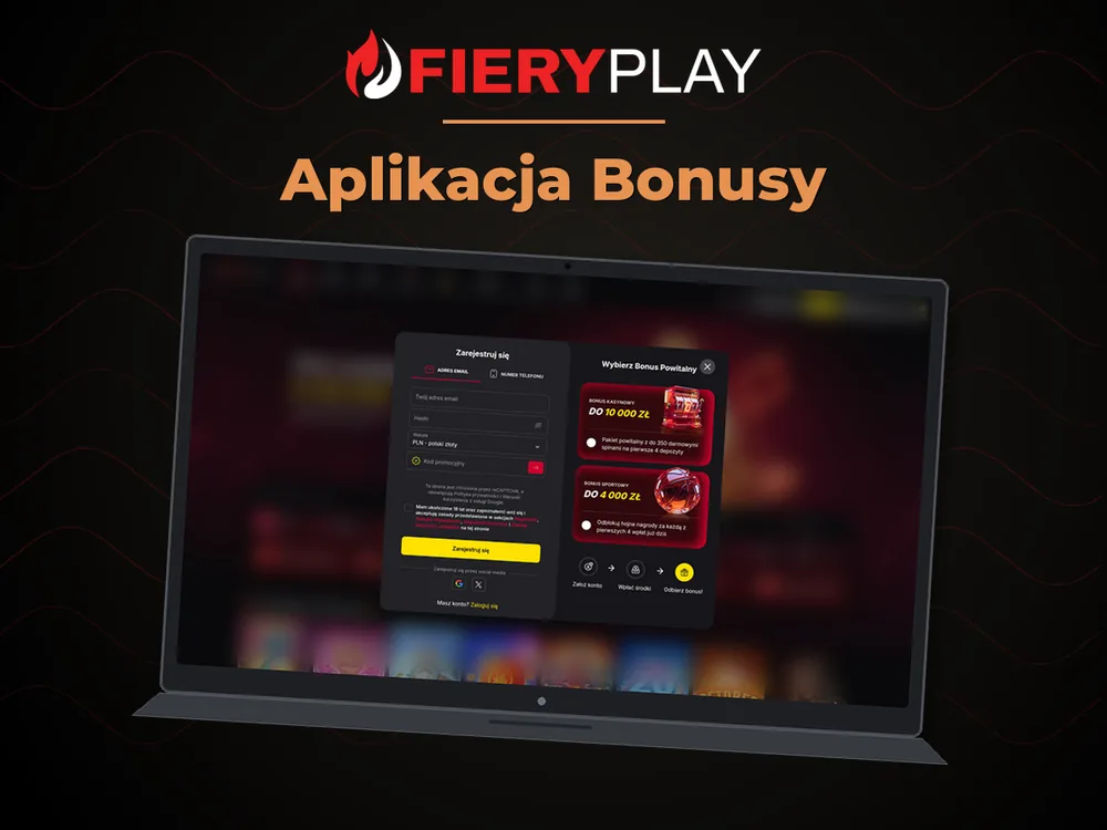 fieryplay - Aplikacja Bonusy