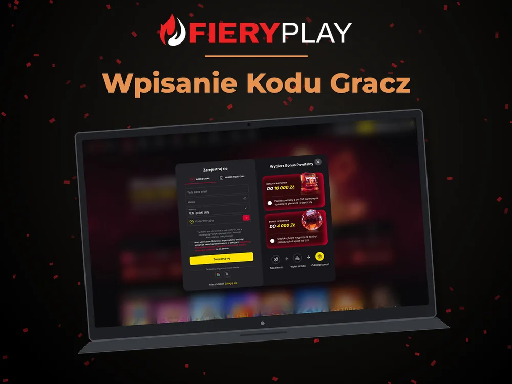 fieryplay - Wpisanie Kodu Gracz