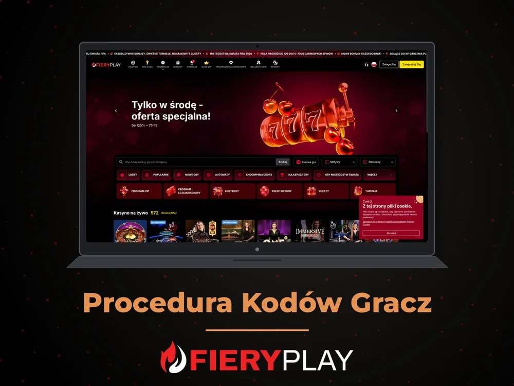 fieryplay - Procedura Kodów Gracz
