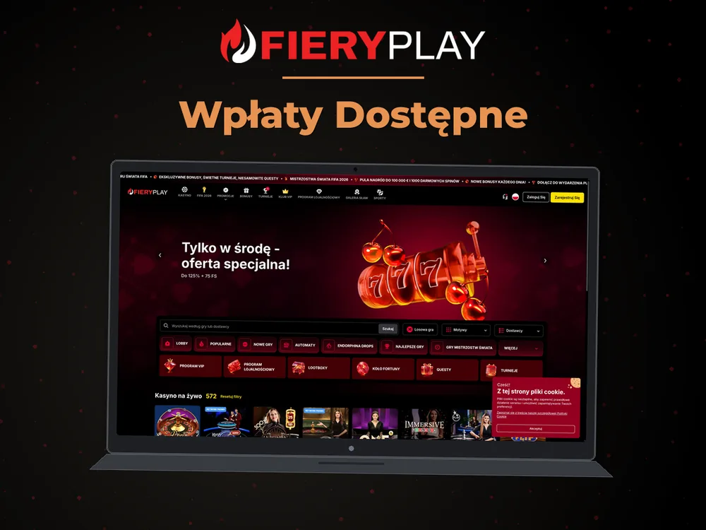 fieryplay - Wpłaty Dostępne