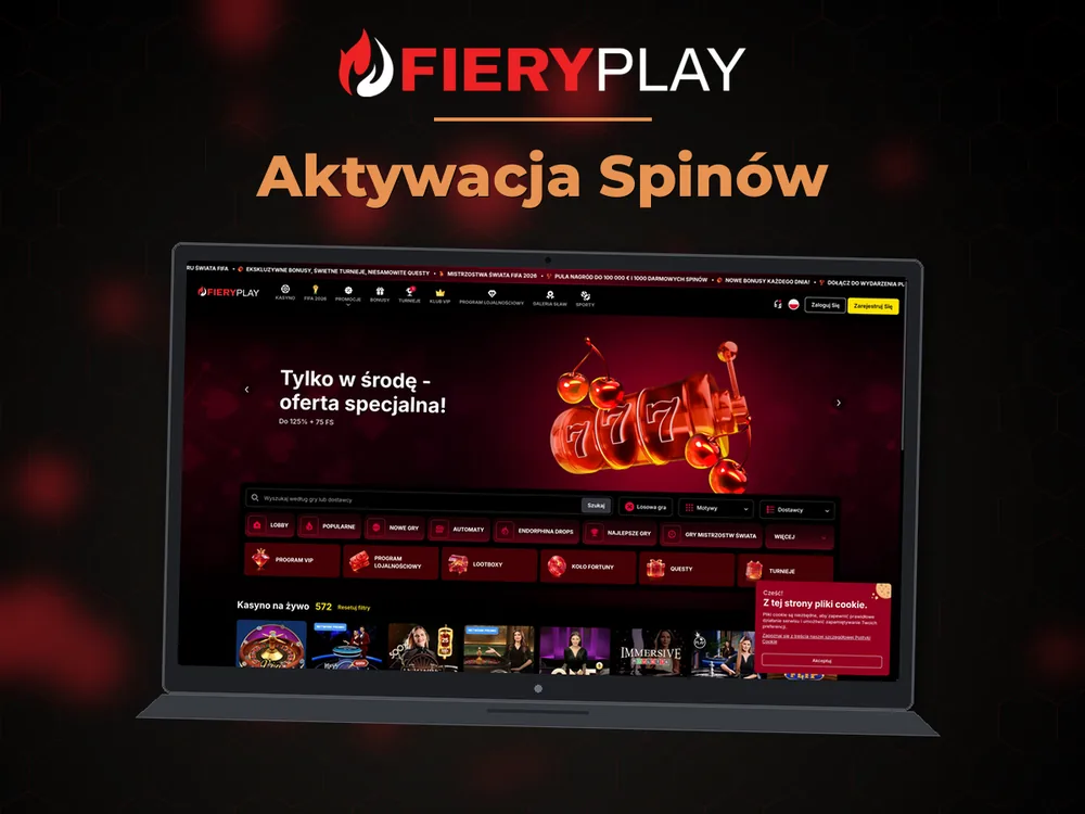 fieryplay - Aktywacja Spinów