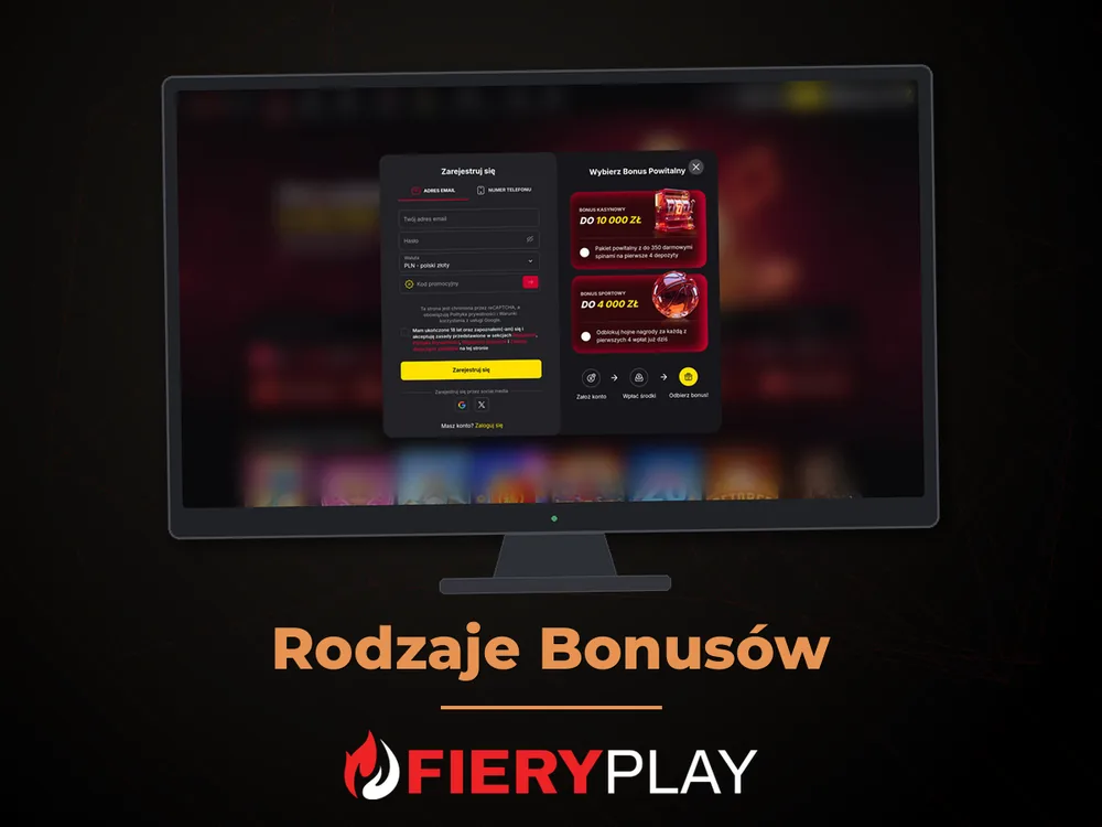 fieryplay - Rodzaje Bonusów