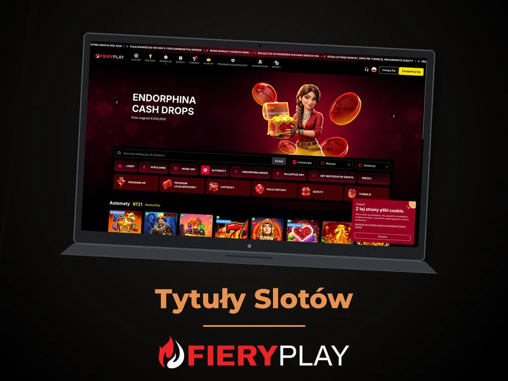 fieryplay - Tytuły Slotów