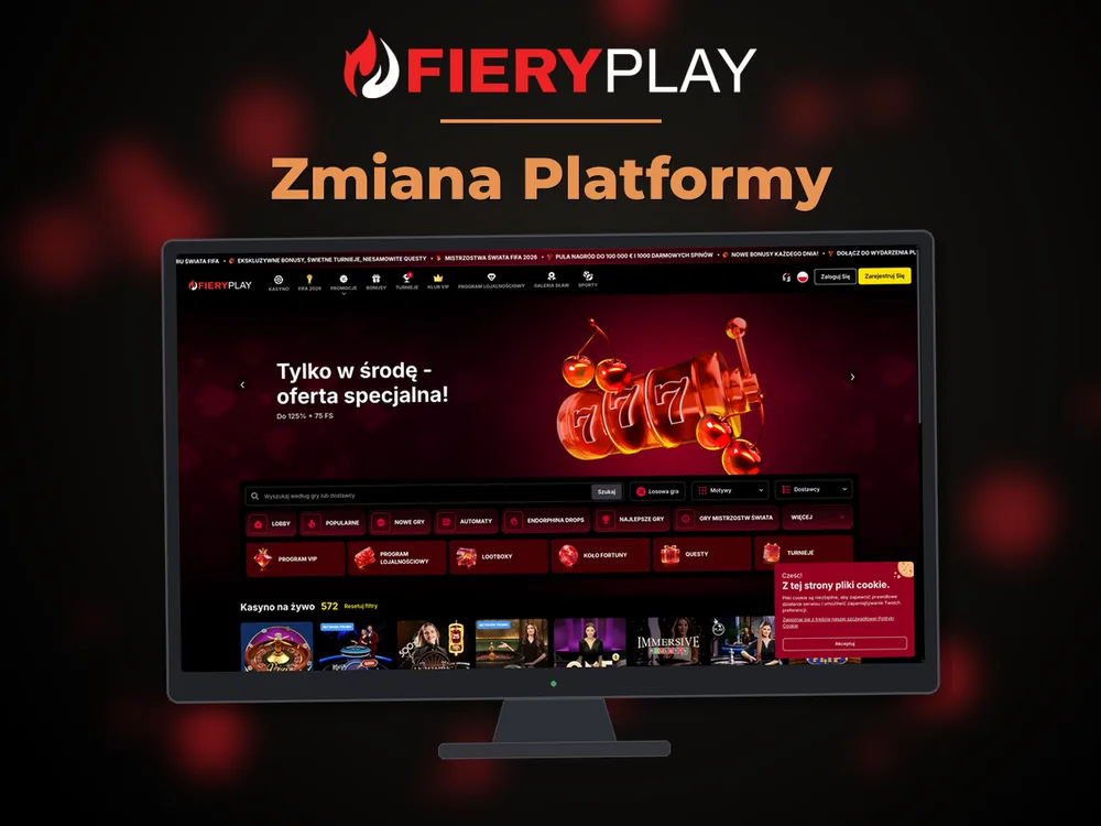 fieryplay - Zmiana Platformy