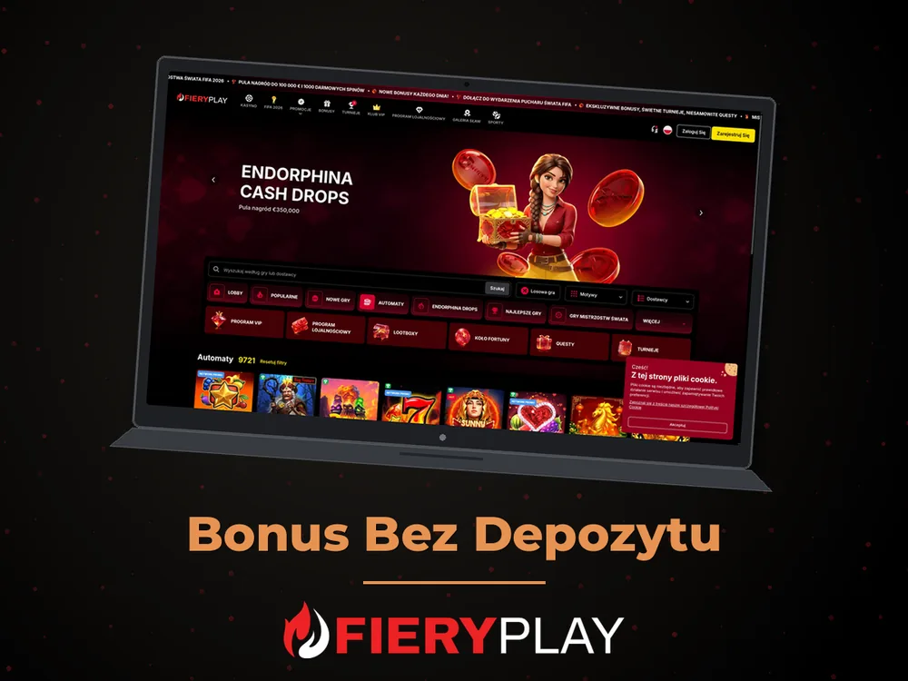 fieryplay - Bonus Bez Depozytu
