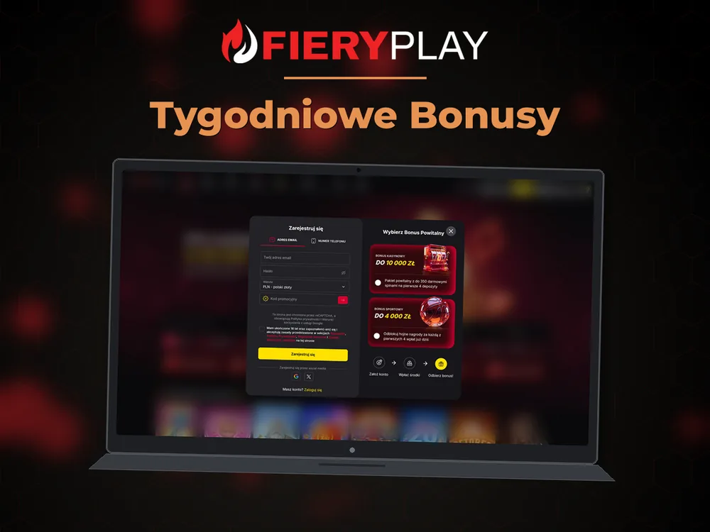 fieryplay - Tygodniowe Bonusy