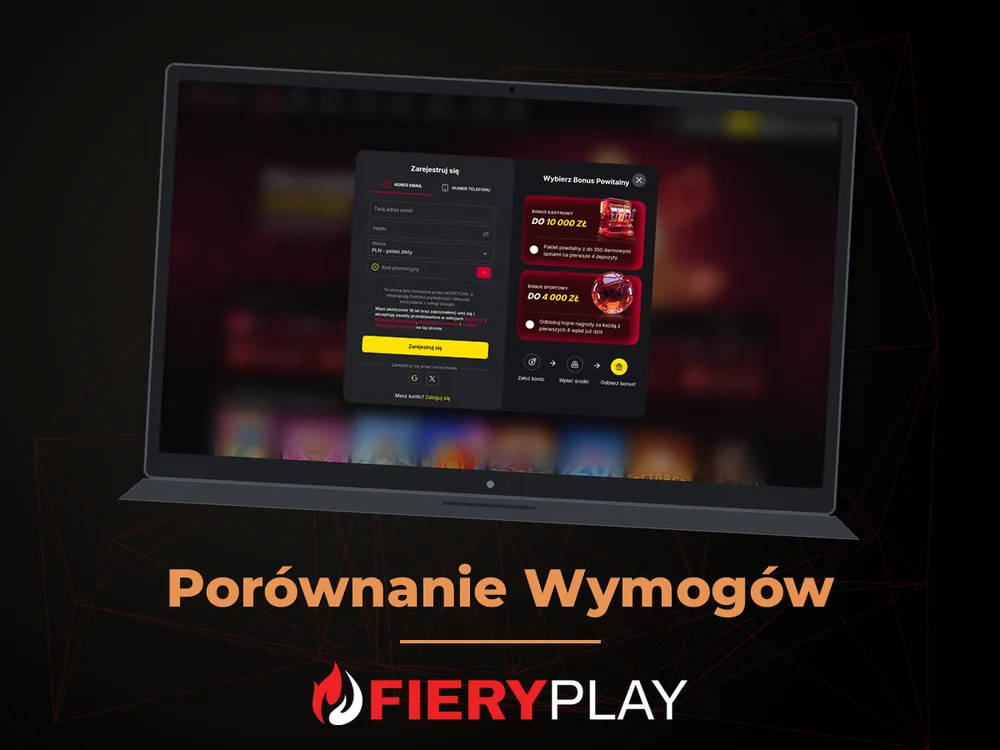 fieryplay - Porównanie Wymogów
