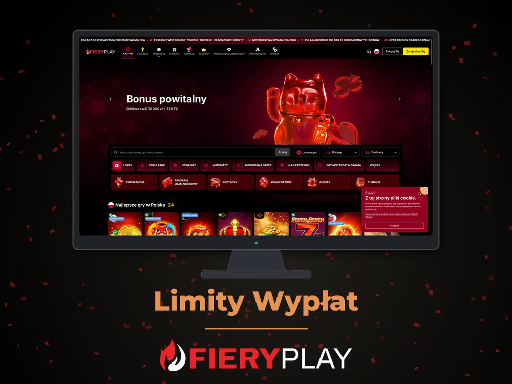 fieryplay - Limity Wypłat