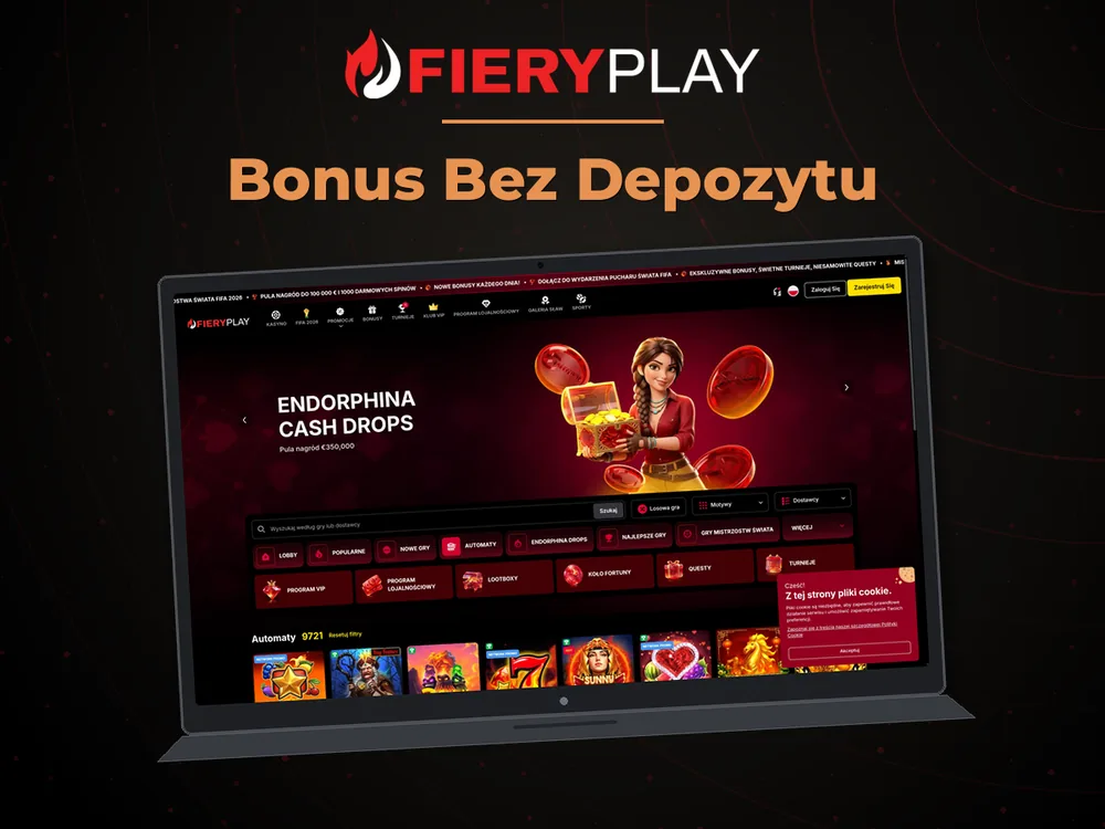 fieryplay - Bonus Bez Depozytu