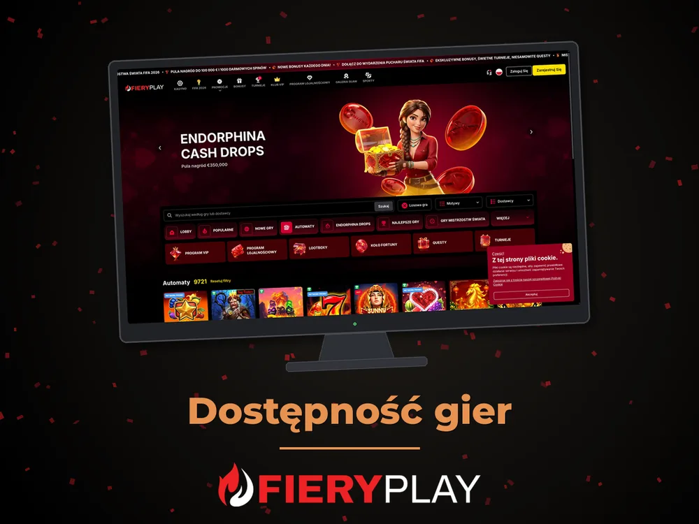 fieryplay - Dostępność gier
