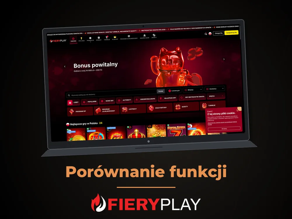 fieryplay - Porównanie funkcji