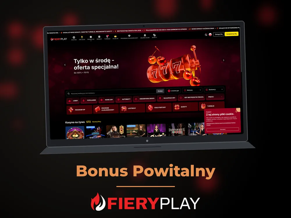 fieryplay - Bonus Powitalny