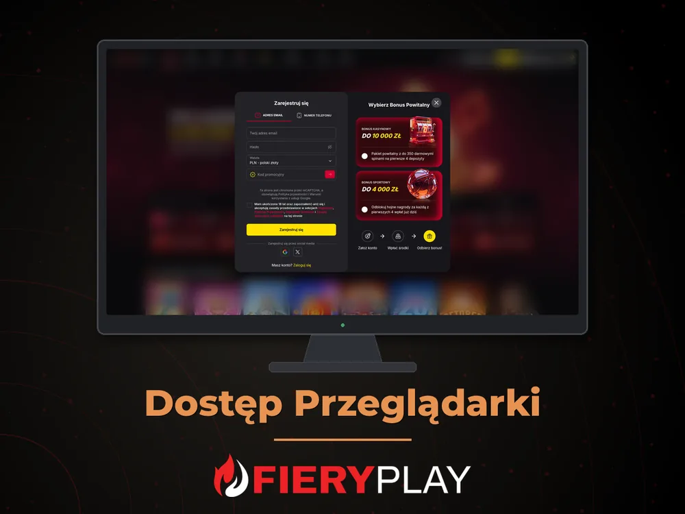 fieryplay - Dostęp Przeglądarki