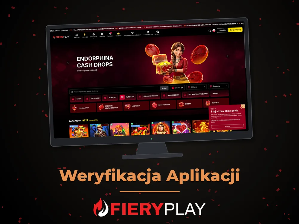 fieryplay - Weryfikacja Aplikacji