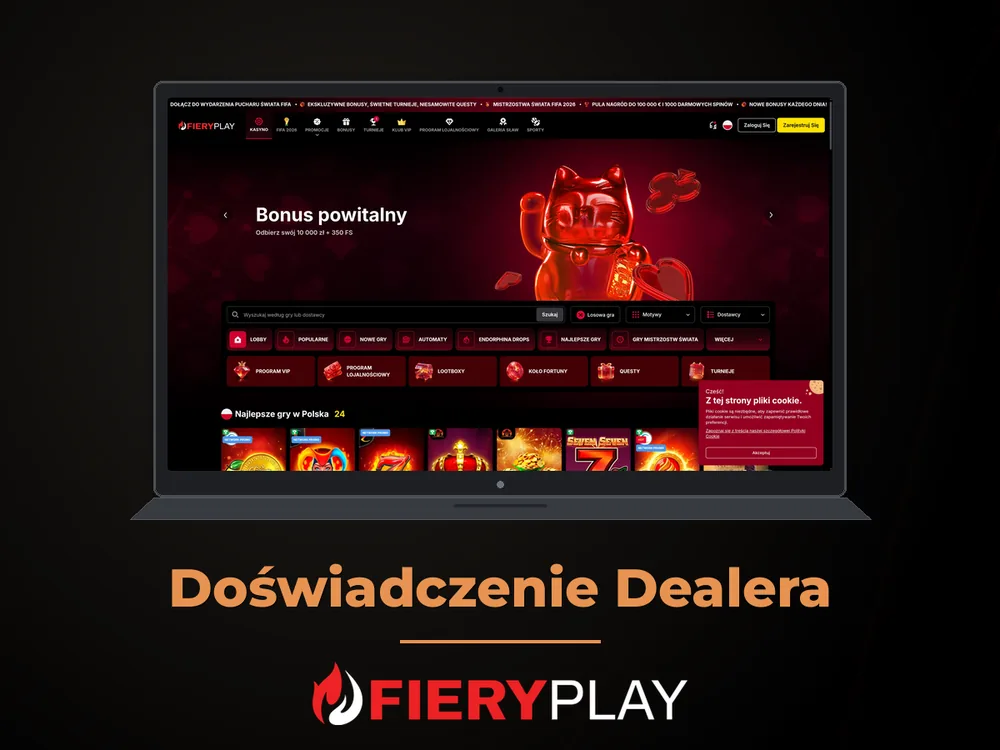 fieryplay - Doświadczenie Dealera