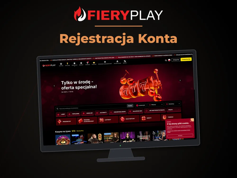 fieryplay - Rejestracja Konta