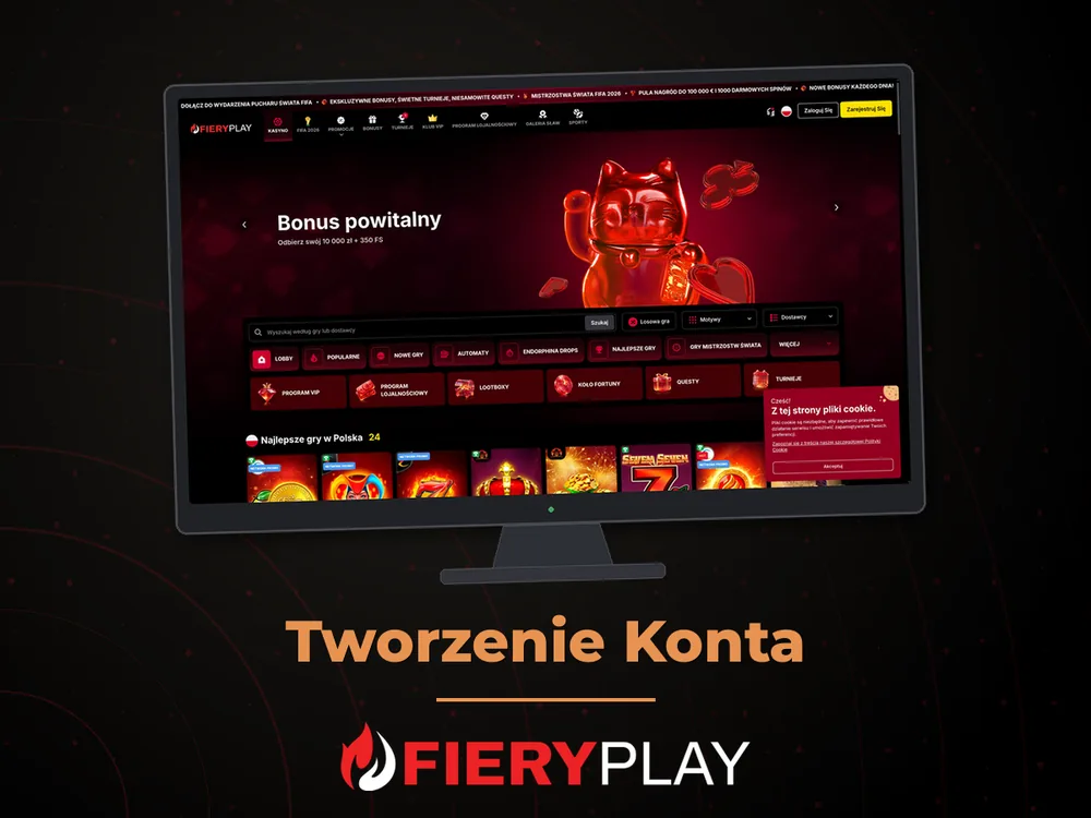 fieryplay - Tworzenie Konta
