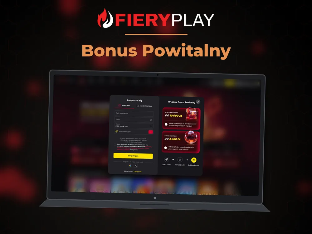 fieryplay - Bonus Powitalny