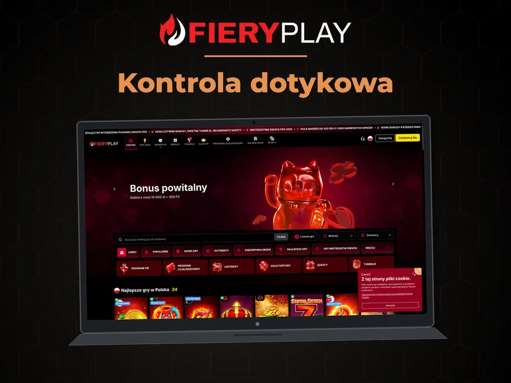 fieryplay - Kontrola dotykowa
