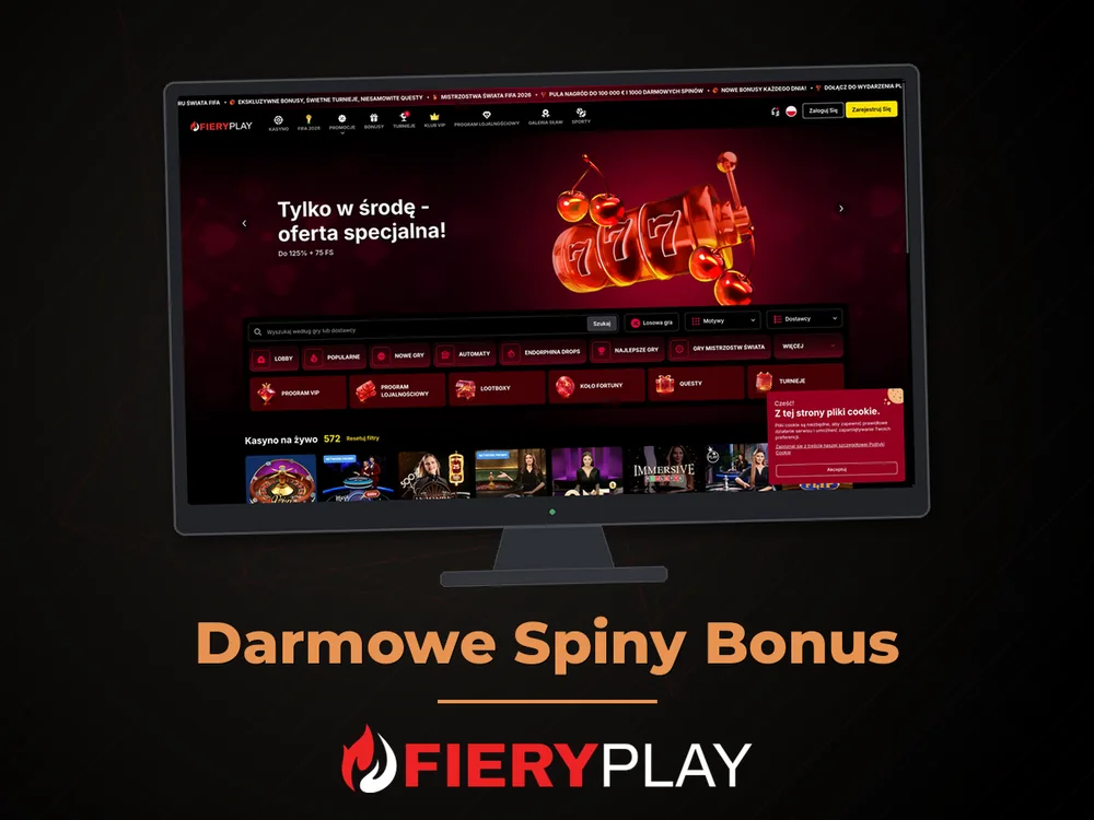 fieryplay - Darmowe Spiny Bonus